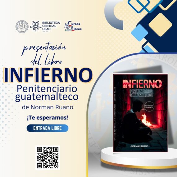 Acompáñanos a conocer y dialogar sobre una de las realidades más complejas del país, de la mano del autor Norman Ruano.