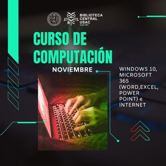 📚💻 ¡Inscríbete a los cursos de computación de noviembre!