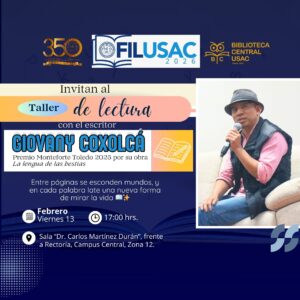 📚✨ ¡Vive la experiencia de la lectura en FILUSAC 2026! ✨📚